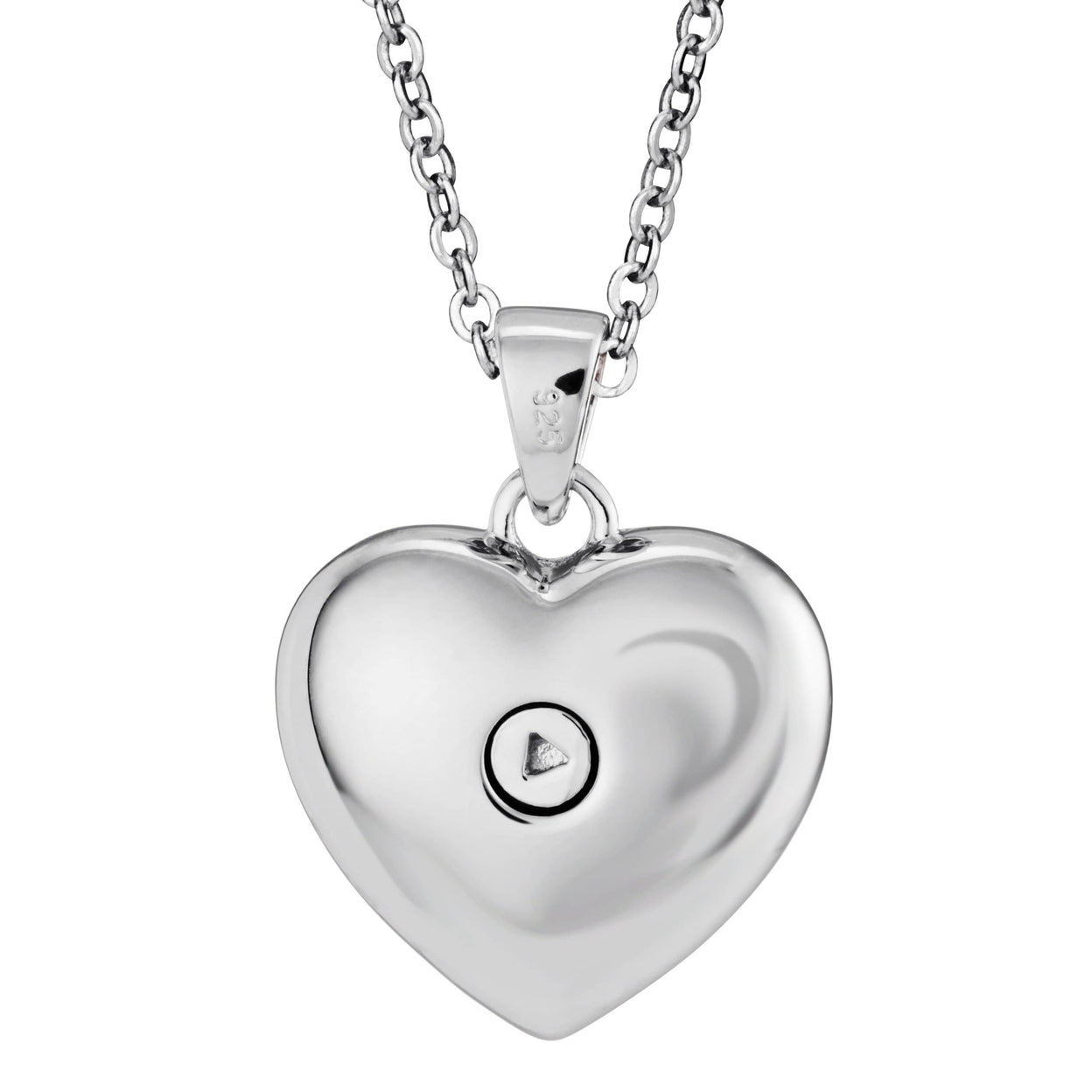 Load image into Gallery viewer, EverWith Self-fill Heart Swirl Memorial Ashes Pendant