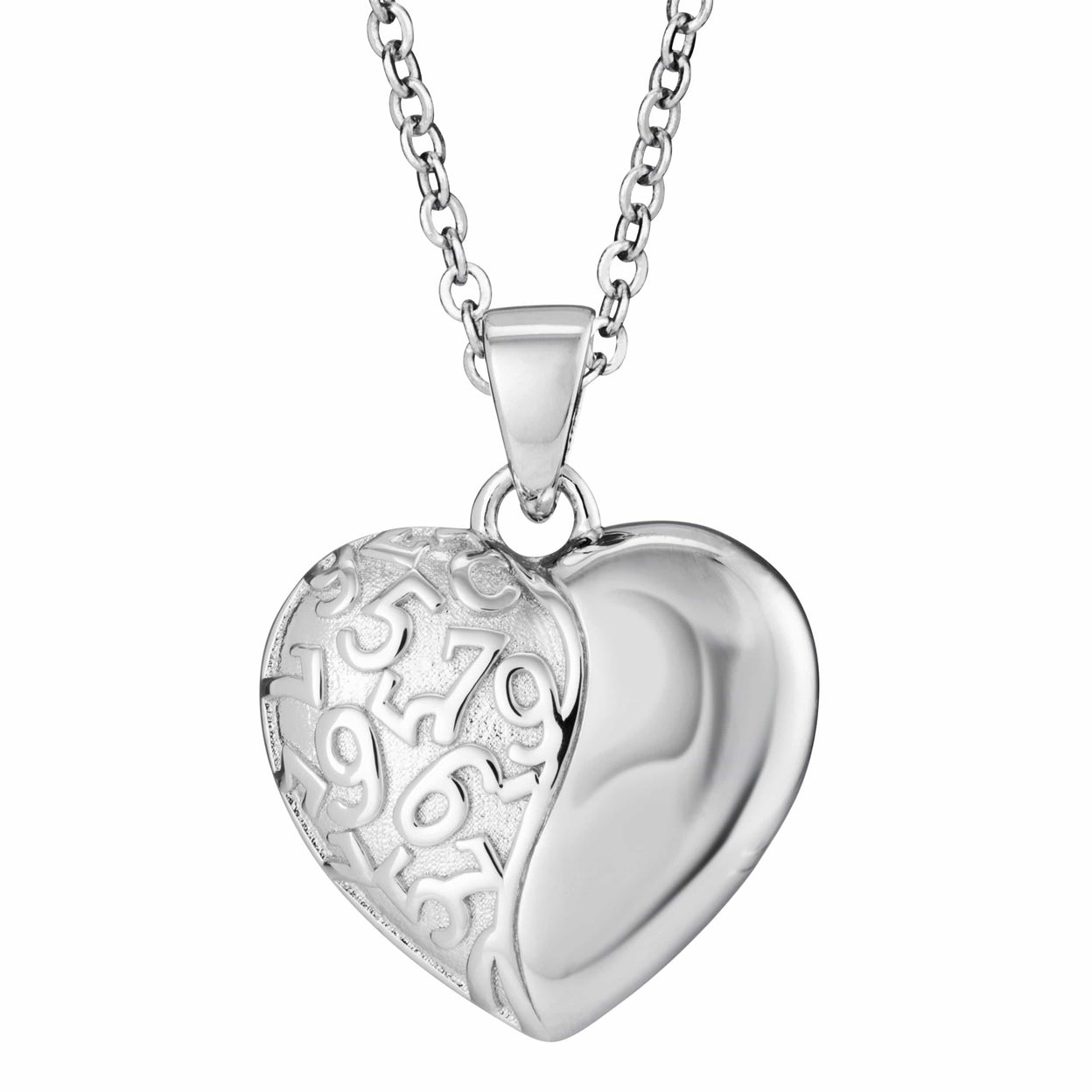 Load image into Gallery viewer, EverWith Self-fill Heart Swirl Memorial Ashes Pendant