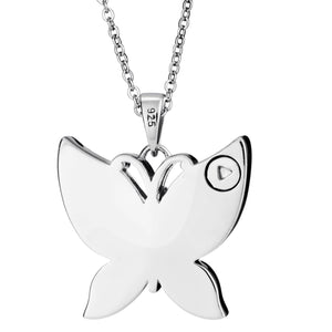 EverWith Self-fill Butterfly Memorial Ashes Pendant