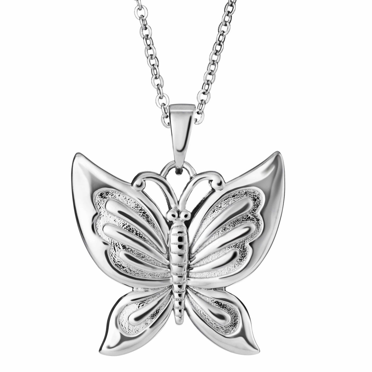 Load image into Gallery viewer, EverWith Self-fill Butterfly Memorial Ashes Pendant