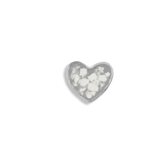 EverWith Small Heart Memorial Ashes Element for Glass Locket