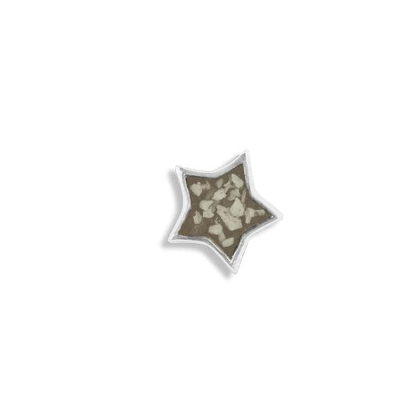 Load image into Gallery viewer, EverWith Small Star Memorial Ashes Element for Glass Locket