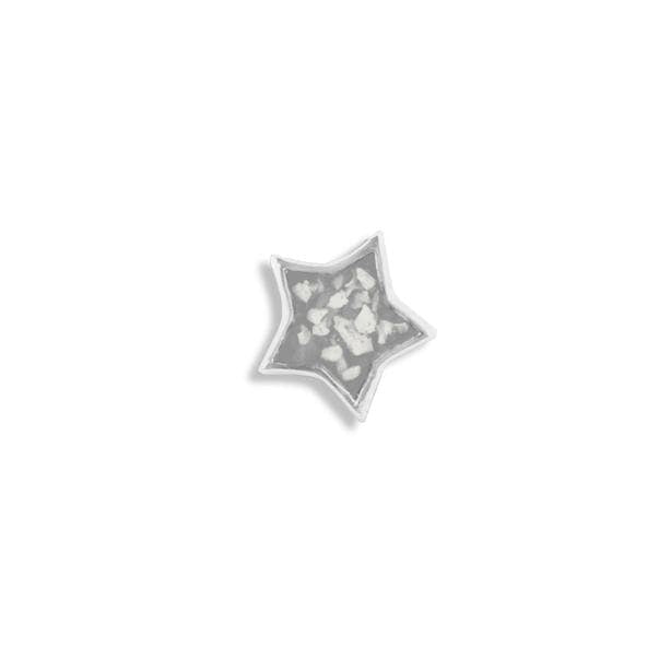 Load image into Gallery viewer, EverWith Small Star Memorial Ashes Element for Glass Locket