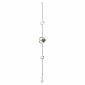 EverWith Ladies Forever Memorial Ashes Bracelet with Fine Crystals