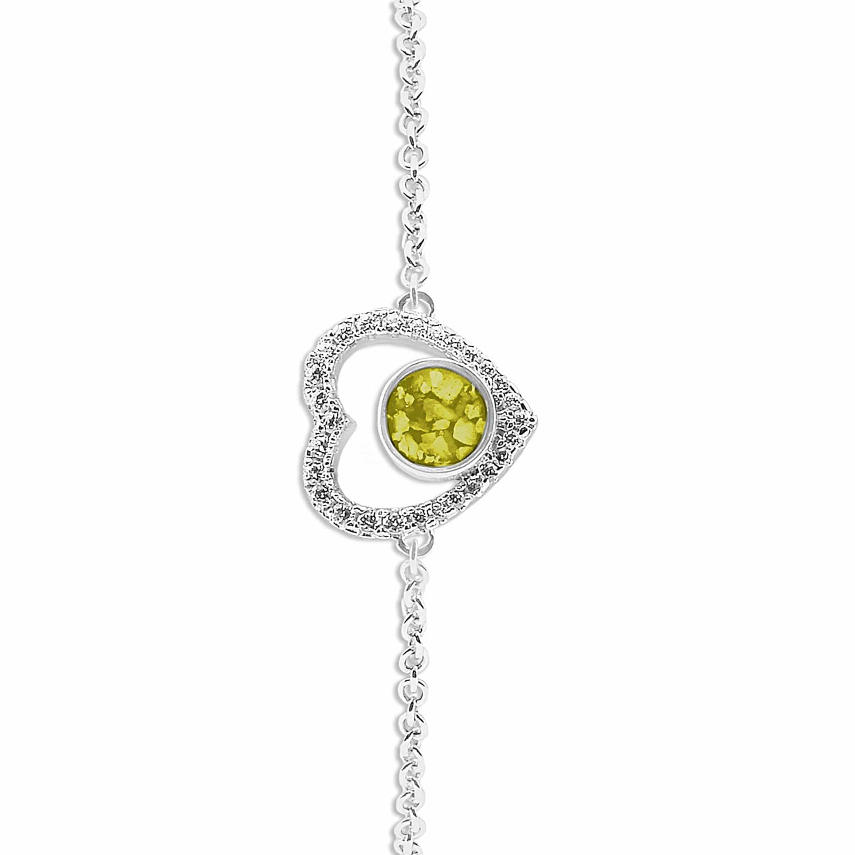 Load image into Gallery viewer, EverWith Ladies Forever Memorial Ashes Bracelet with Fine Crystals