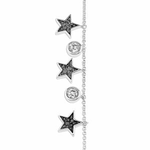 EverWith Ladies Galaxy Memorial Ashes Bracelet with Fine Crystals