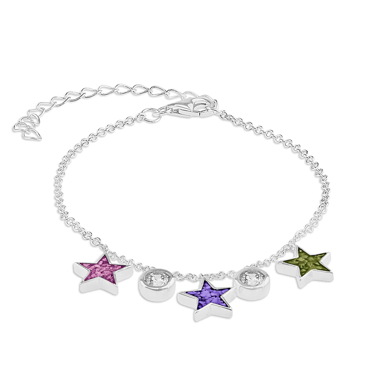 Load image into Gallery viewer, EverWith Ladies Galaxy Memorial Ashes Bracelet with Fine Crystals