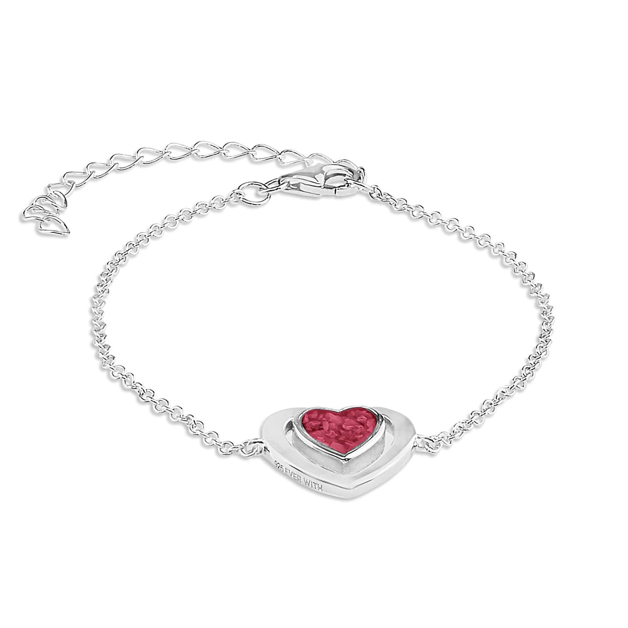 Load image into Gallery viewer, EverWith Ladies Valentine Memorial Ashes Bracelet