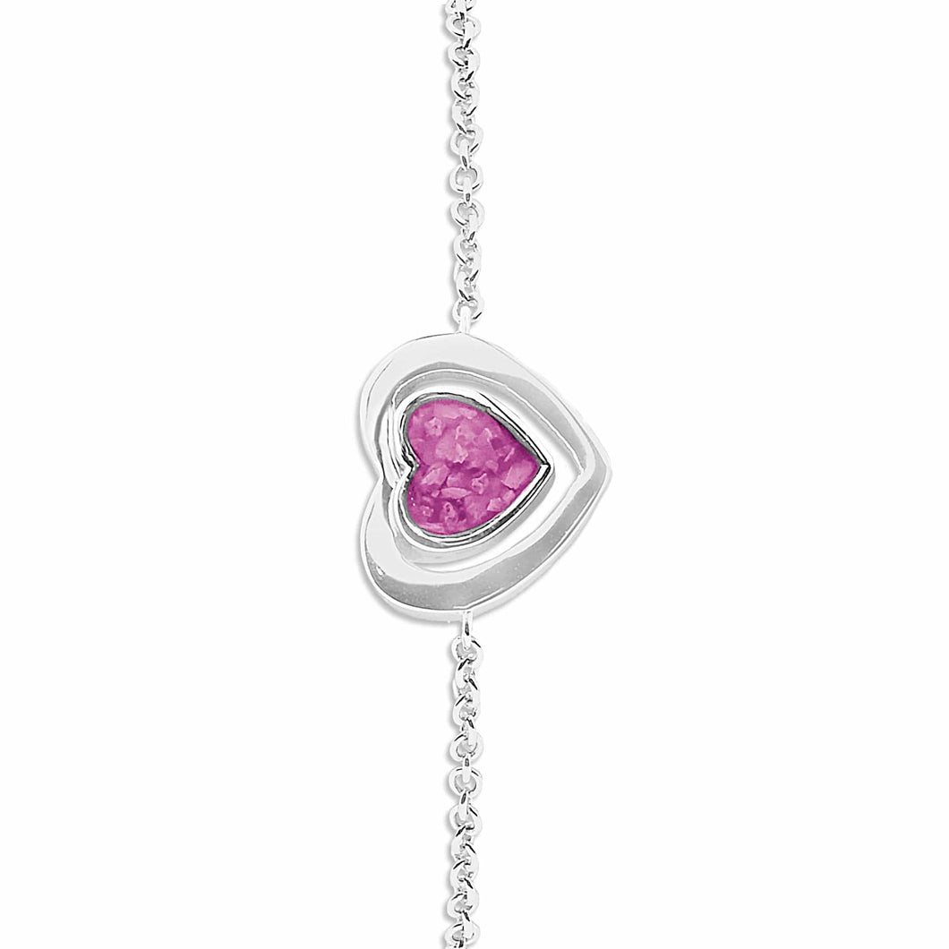 EverWith Ladies Valentine Memorial Ashes Bracelet