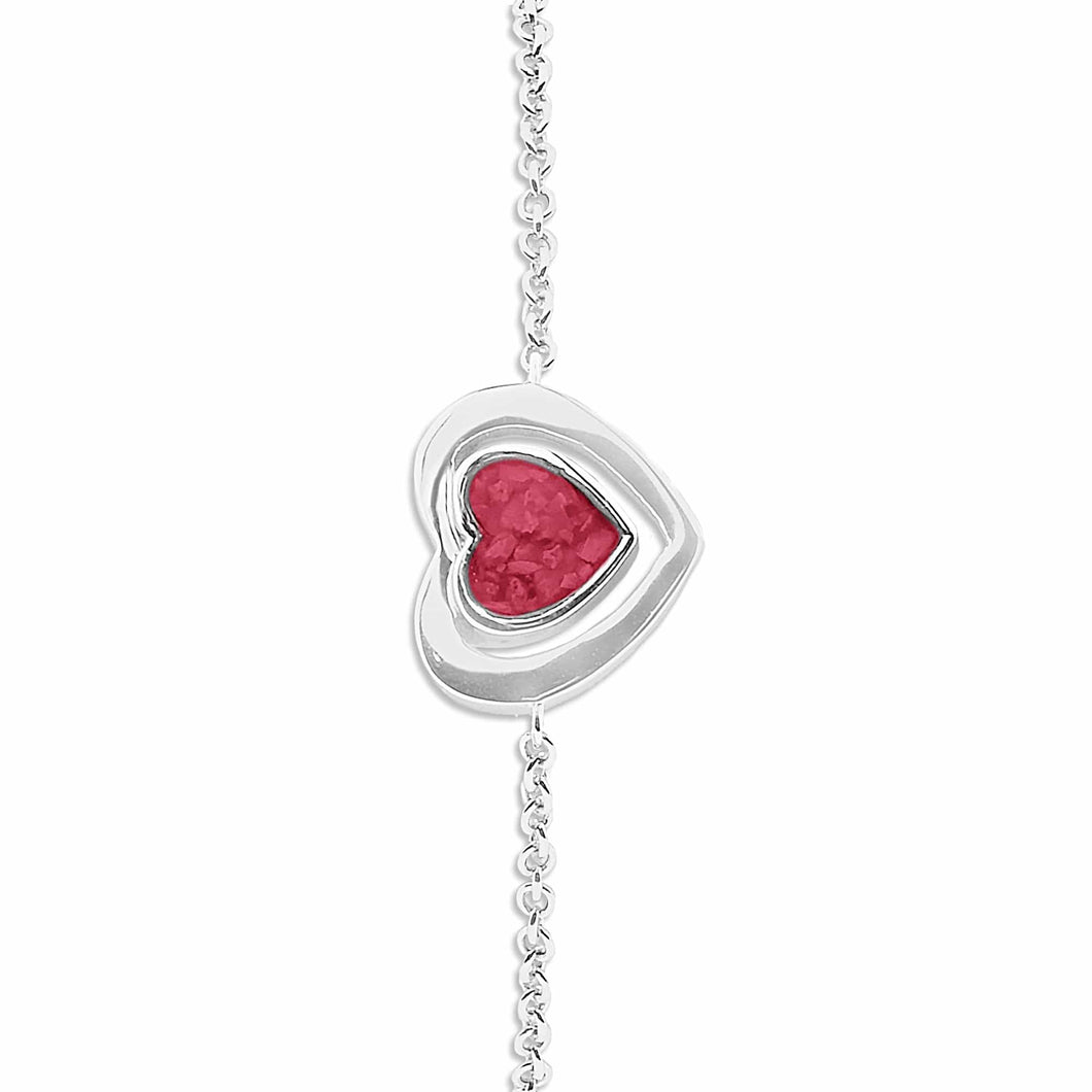 EverWith Ladies Valentine Memorial Ashes Bracelet