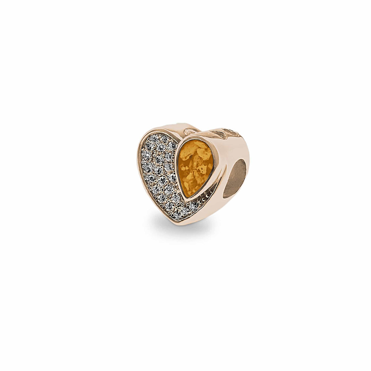 Load image into Gallery viewer, EverWith Beloved Memorial Ashes Charm Bead with Fine Crystals