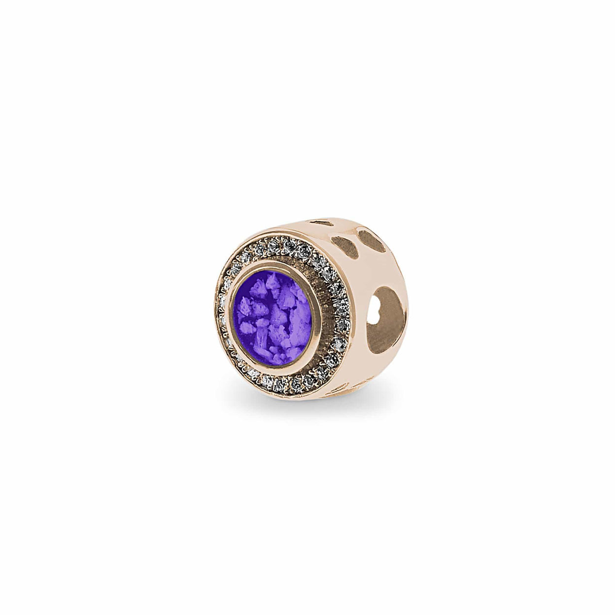 Load image into Gallery viewer, EverWith Admire Memorial Ashes Charm Bead with Fine Crystals