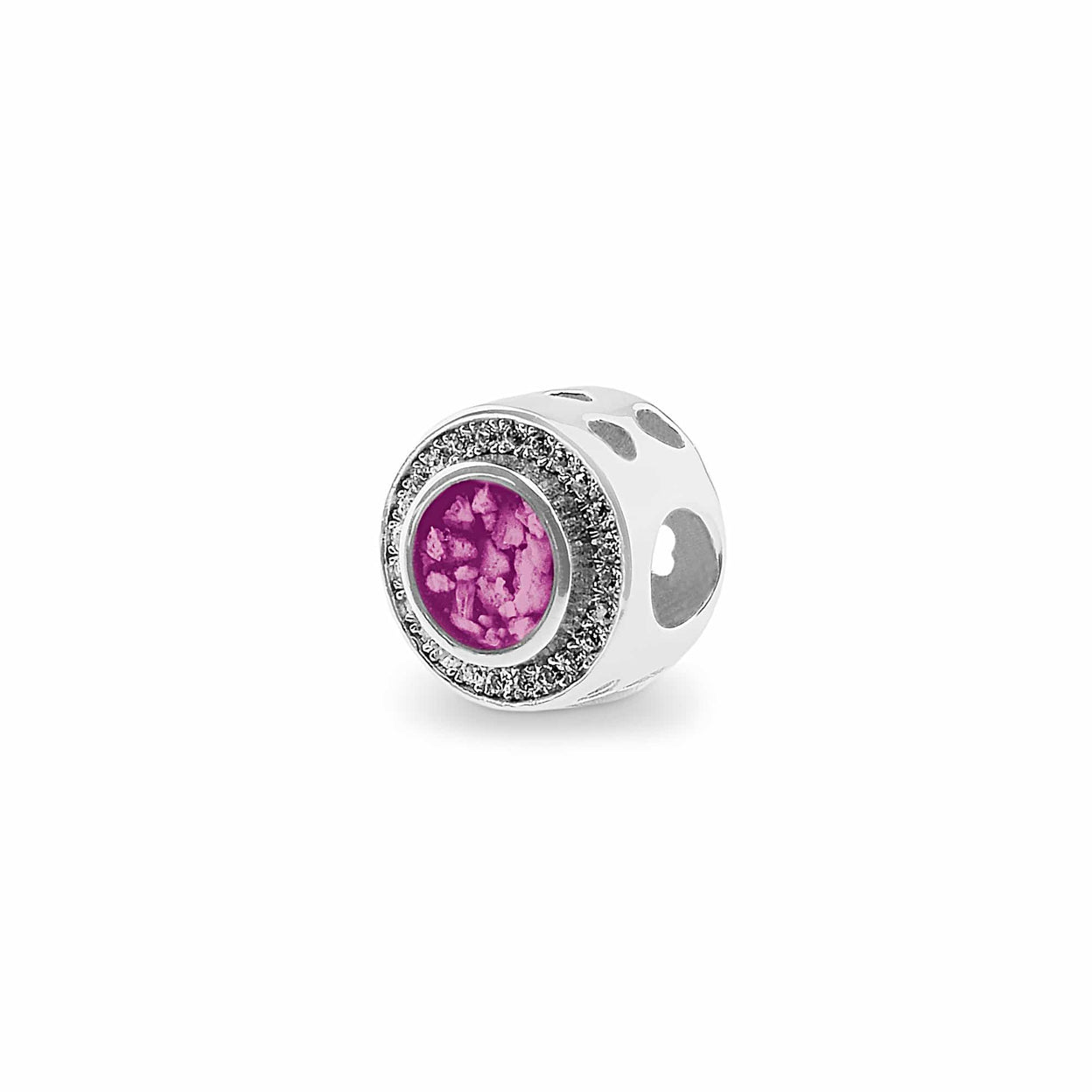 Load image into Gallery viewer, EverWith Admire Memorial Ashes Charm Bead with Fine Crystals