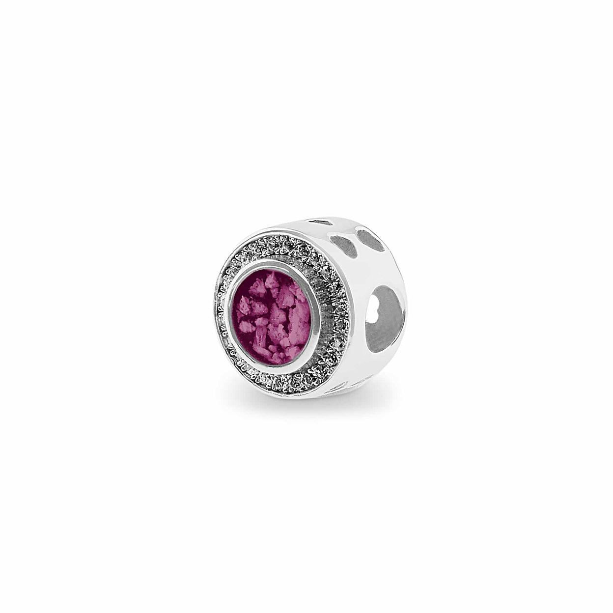 Load image into Gallery viewer, EverWith Admire Memorial Ashes Charm Bead with Fine Crystals