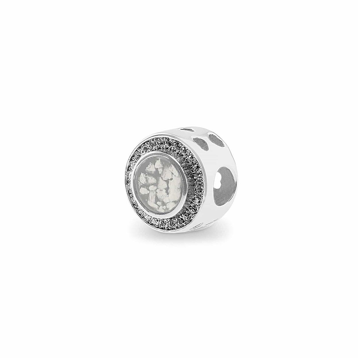 Load image into Gallery viewer, EverWith Admire Memorial Ashes Charm Bead with Fine Crystals