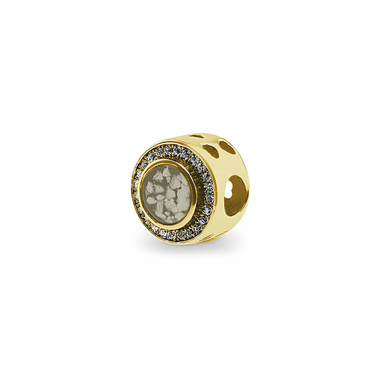 Load image into Gallery viewer, EverWith Admire Memorial Ashes Charm Bead with Fine Crystals