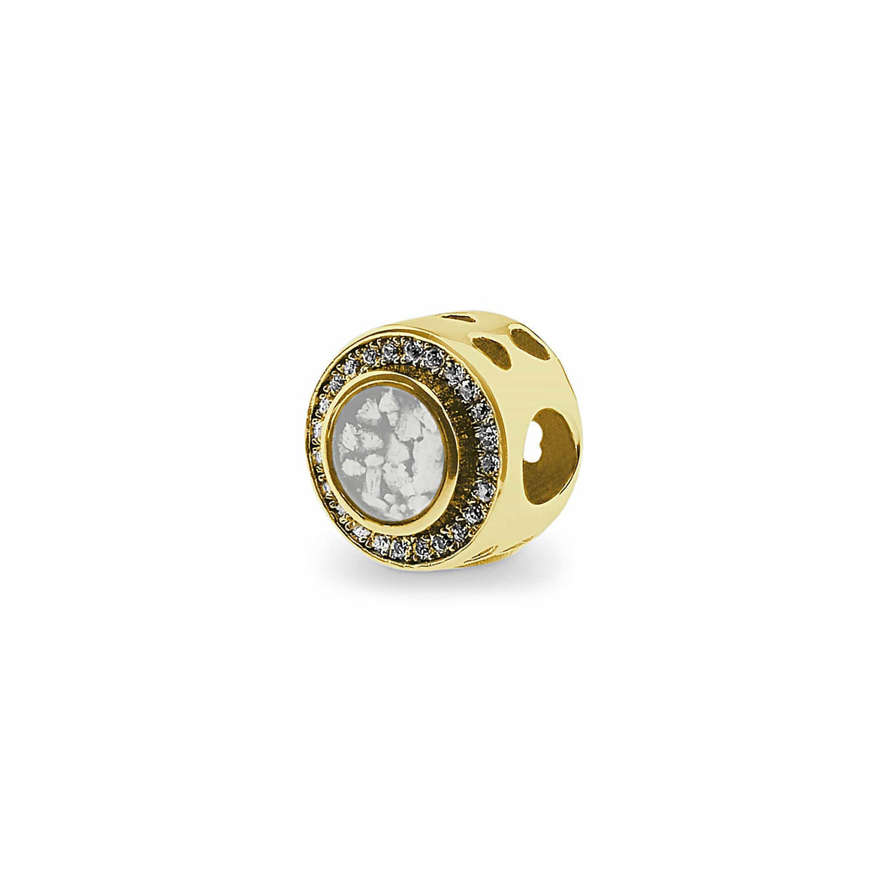 Load image into Gallery viewer, EverWith Admire Memorial Ashes Charm Bead with Fine Crystals