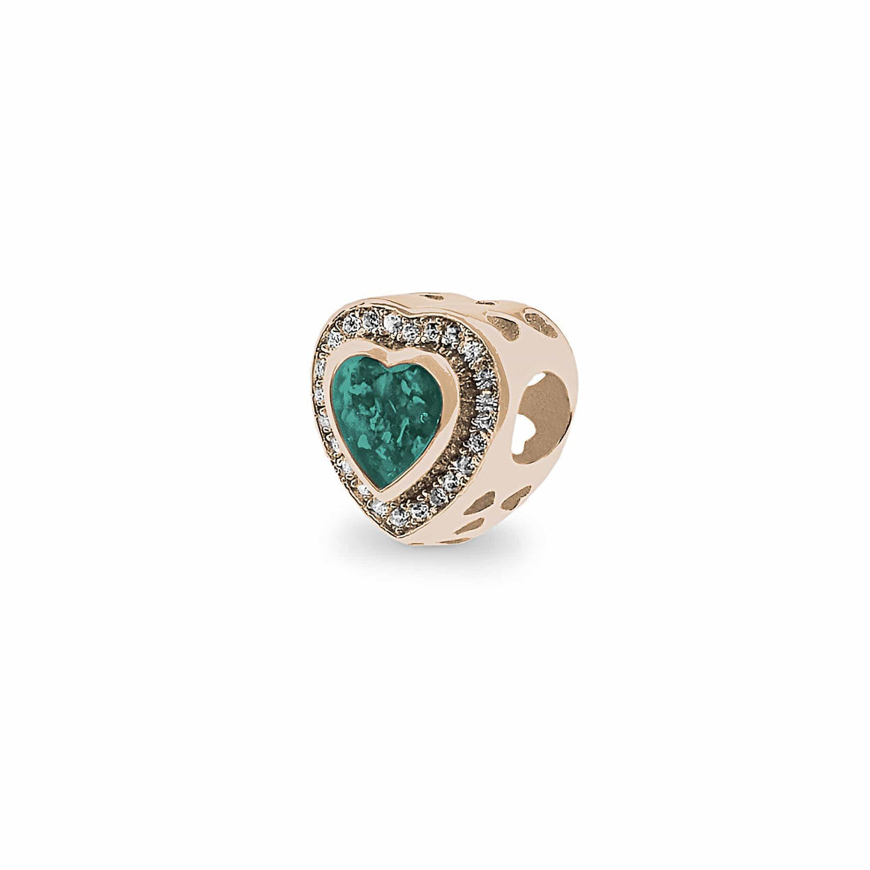 Load image into Gallery viewer, EverWith Comfort Memorial Ashes Charm Bead with Fine Crystals