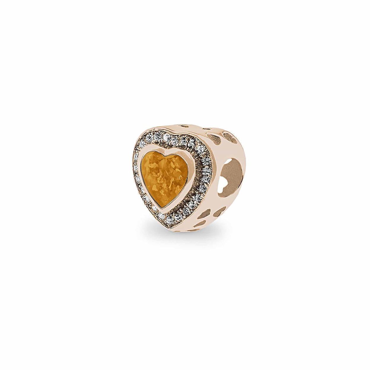 Load image into Gallery viewer, EverWith Comfort Memorial Ashes Charm Bead with Fine Crystals