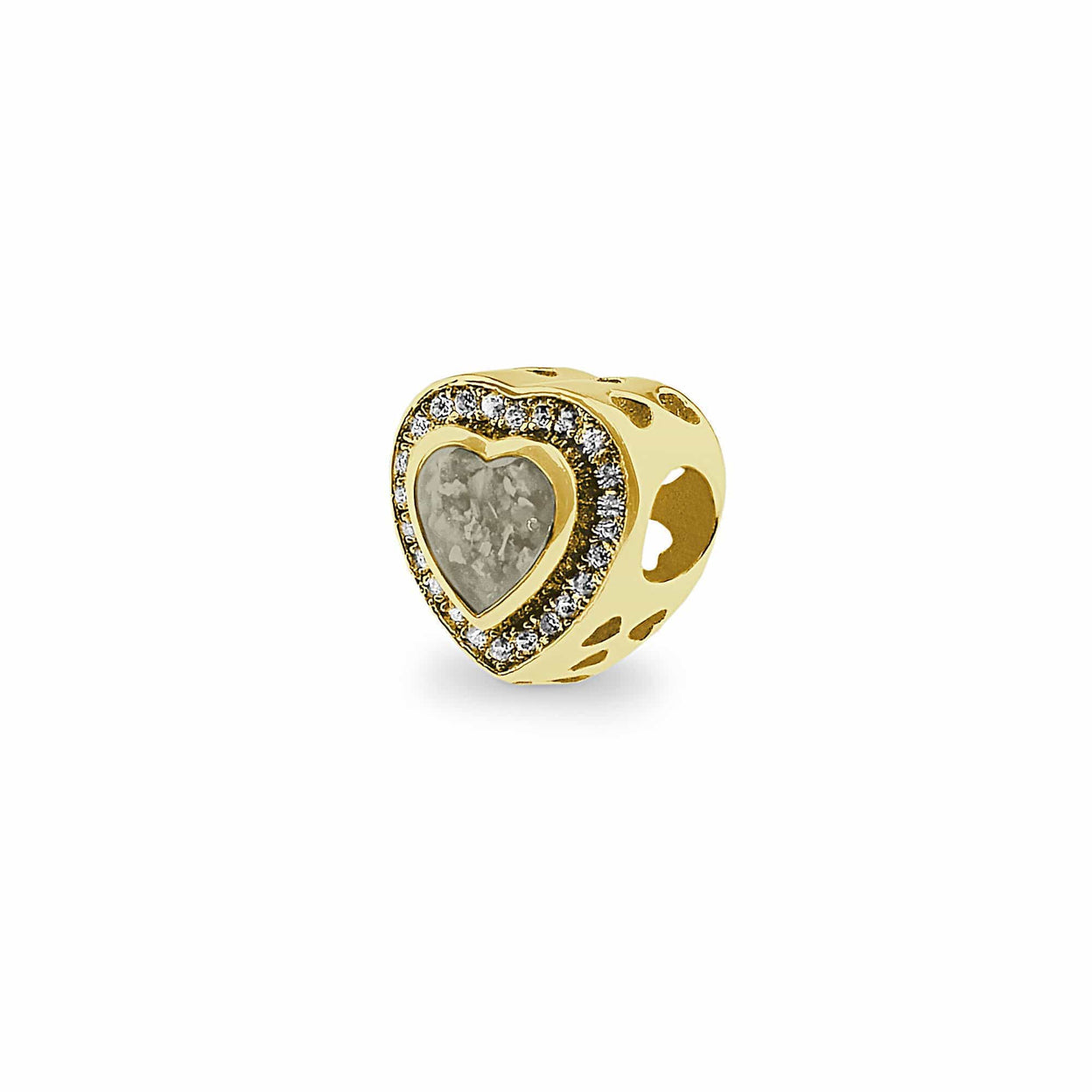 Load image into Gallery viewer, EverWith Comfort Memorial Ashes Charm Bead with Fine Crystals