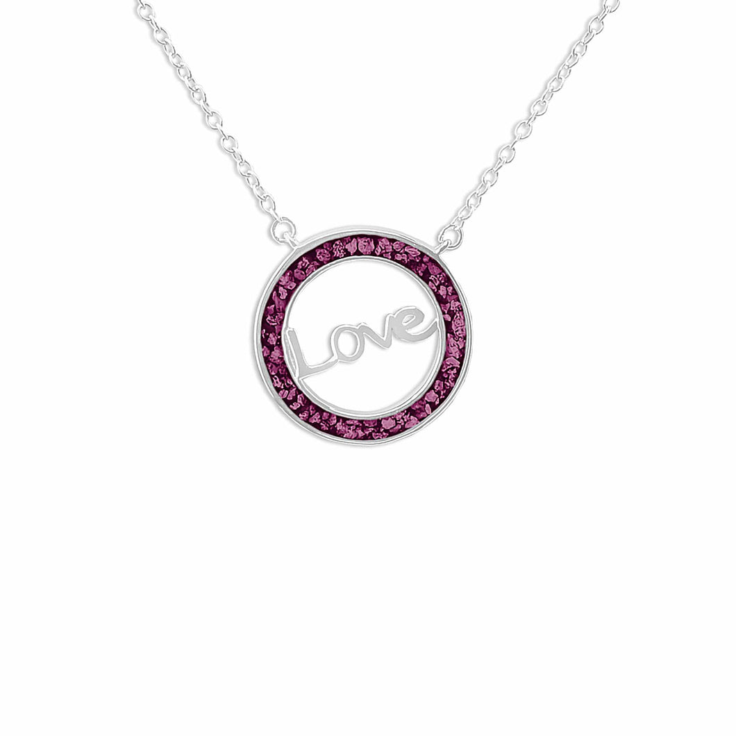 EverWith Ladies Love Memorial Ashes Necklace