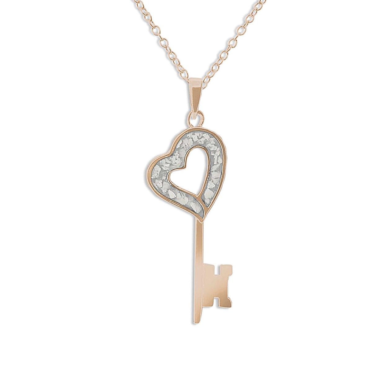 Load image into Gallery viewer, EverWith Ladies Key Memorial Ashes Pendant