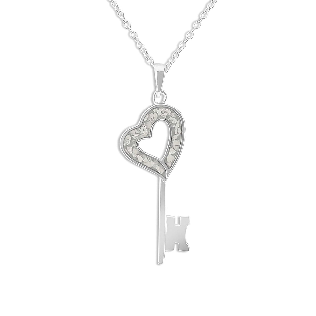 Load image into Gallery viewer, EverWith Ladies Key Memorial Ashes Pendant