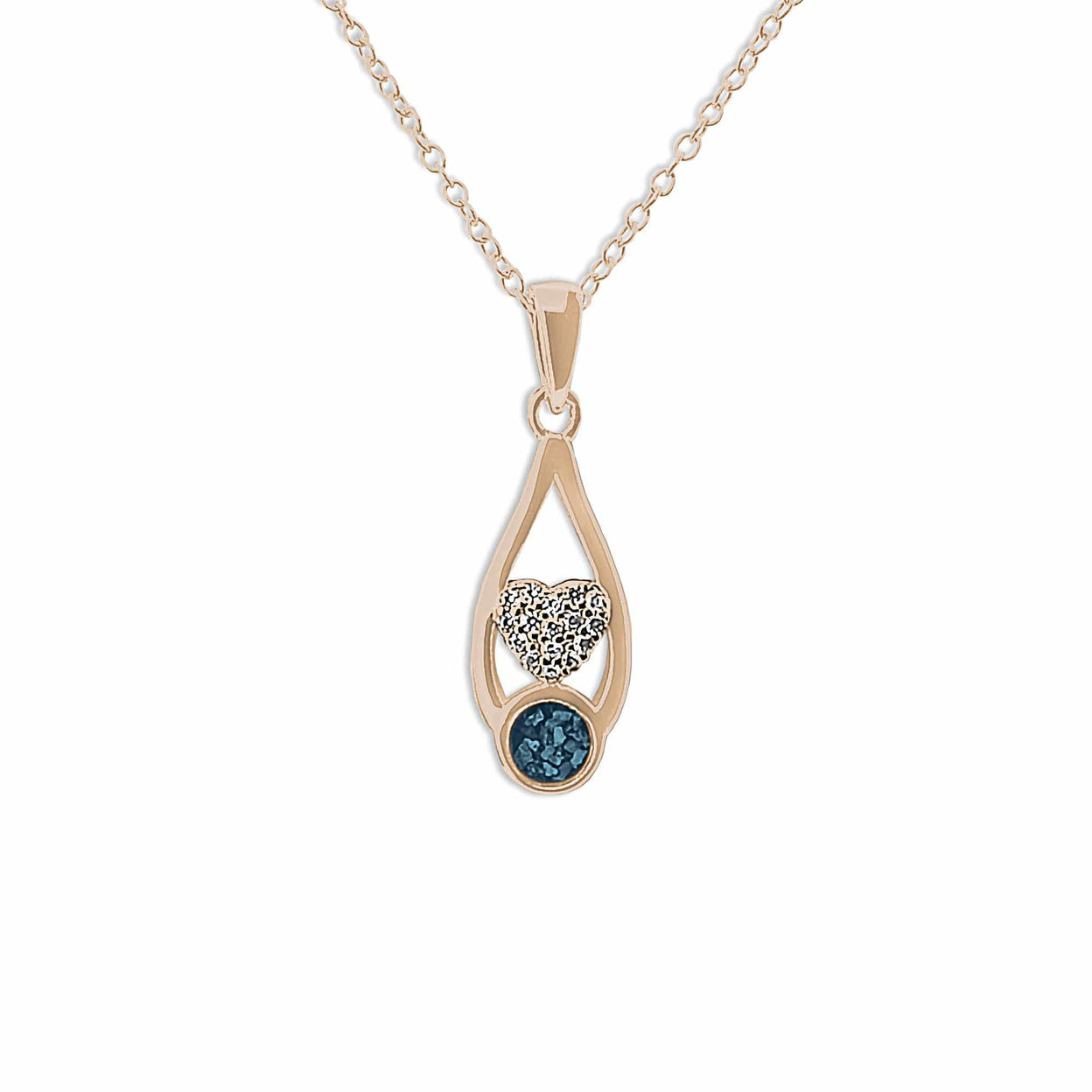 Load image into Gallery viewer, EverWith Ladies Protect Memorial Ashes Pendant with Fine Crystals