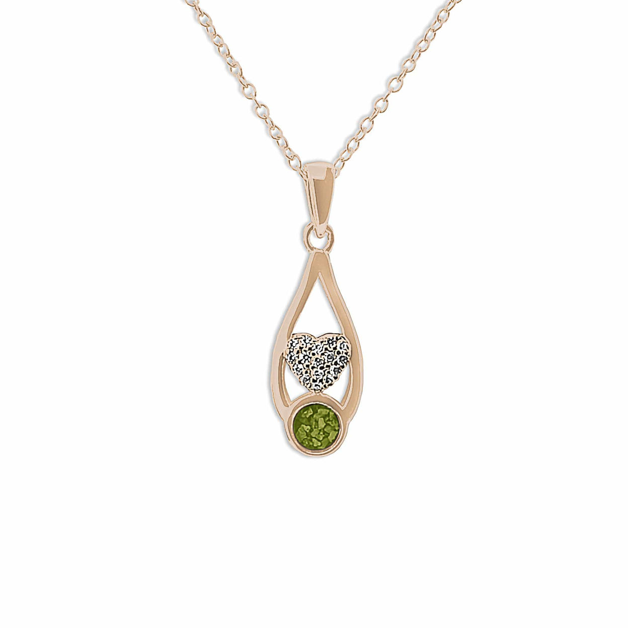 Load image into Gallery viewer, EverWith Ladies Protect Memorial Ashes Pendant with Fine Crystals