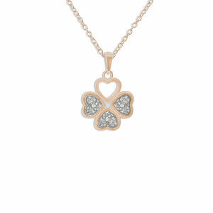 EverWith Ladies Clover Memorial Ashes Pendant