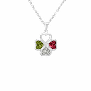 EverWith Ladies Clover Memorial Ashes Pendant