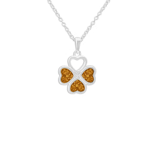 EverWith Ladies Clover Memorial Ashes Pendant