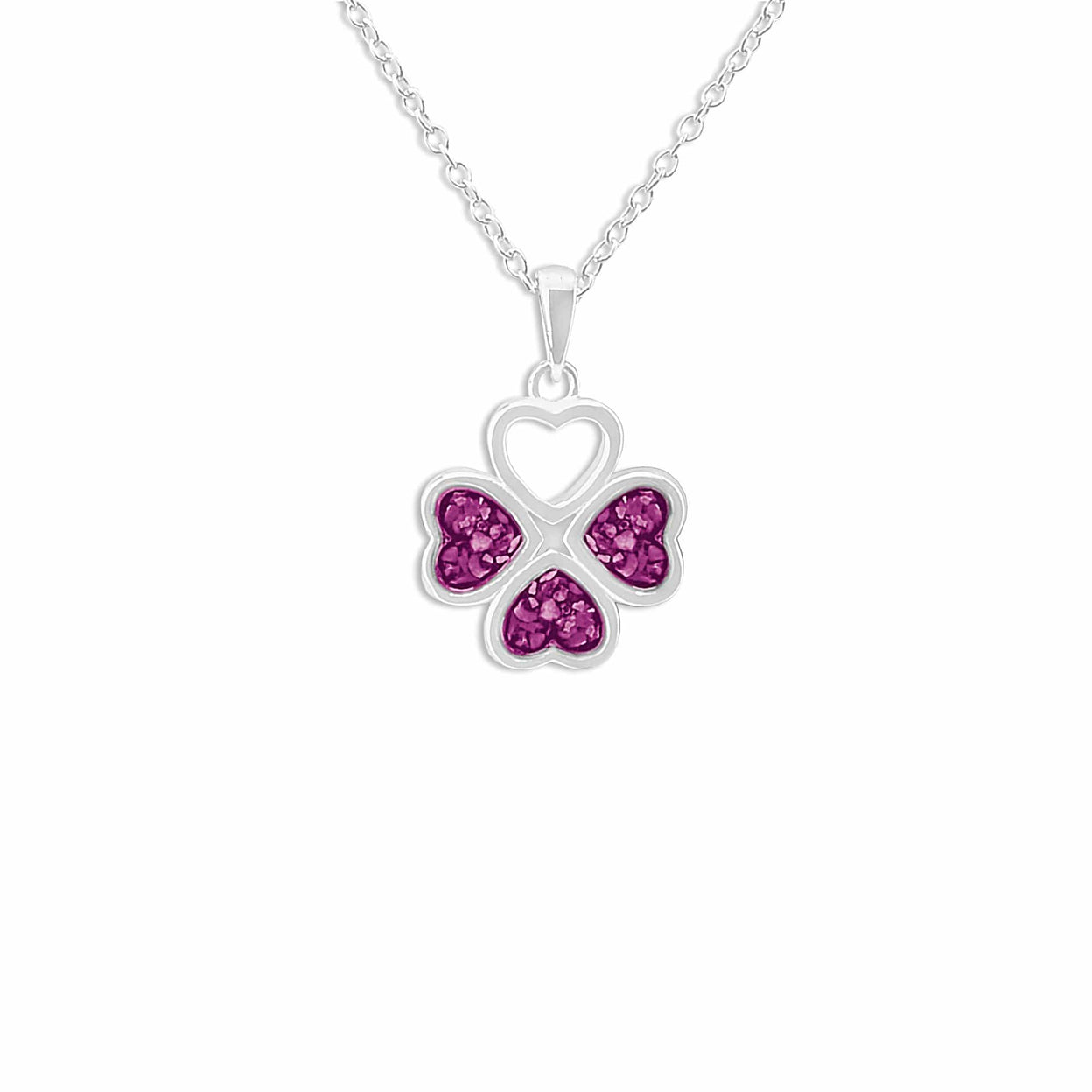 Load image into Gallery viewer, EverWith Ladies Clover Memorial Ashes Pendant