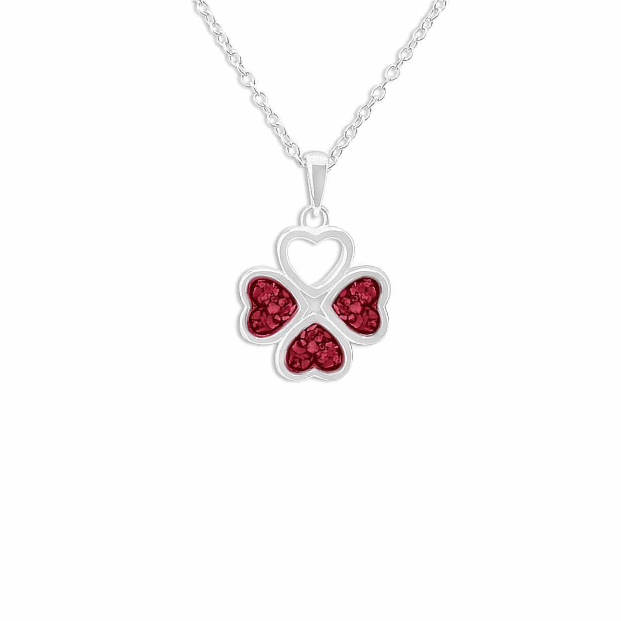 Load image into Gallery viewer, EverWith Ladies Clover Memorial Ashes Pendant