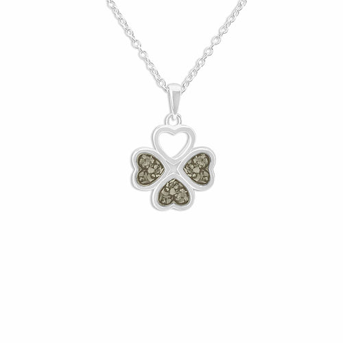 EverWith Ladies Clover Memorial Ashes Pendant