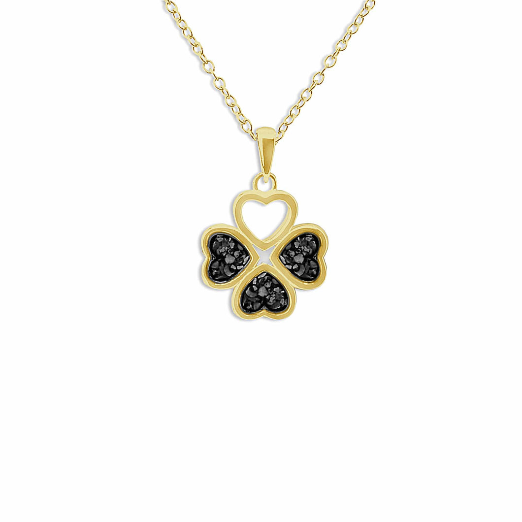 EverWith Ladies Clover Memorial Ashes Pendant