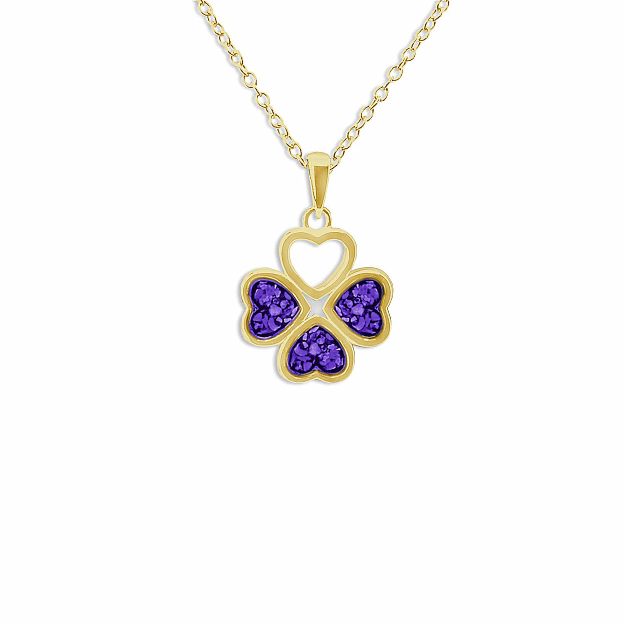 Load image into Gallery viewer, EverWith Ladies Clover Memorial Ashes Pendant