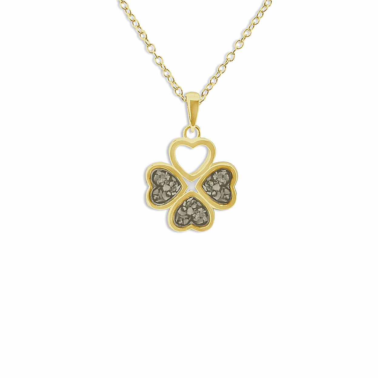 Load image into Gallery viewer, EverWith Ladies Clover Memorial Ashes Pendant