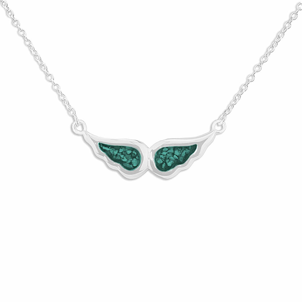 EverWith Ladies Angel Wings Memorial Ashes Necklace