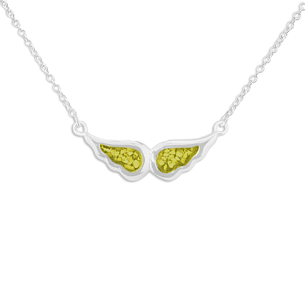 EverWith Ladies Angel Wings Memorial Ashes Necklace