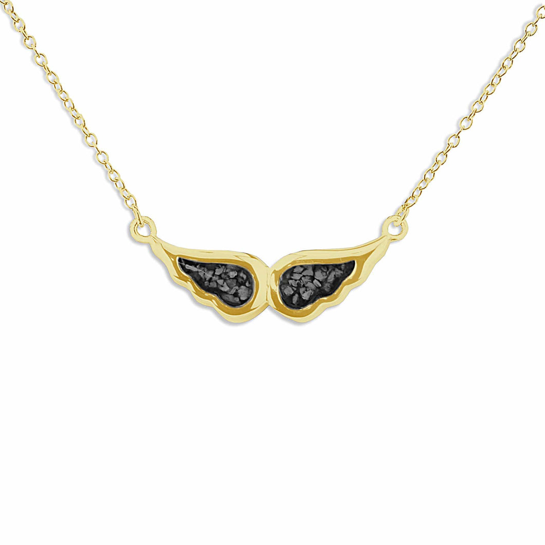 EverWith Ladies Angel Wings Memorial Ashes Necklace