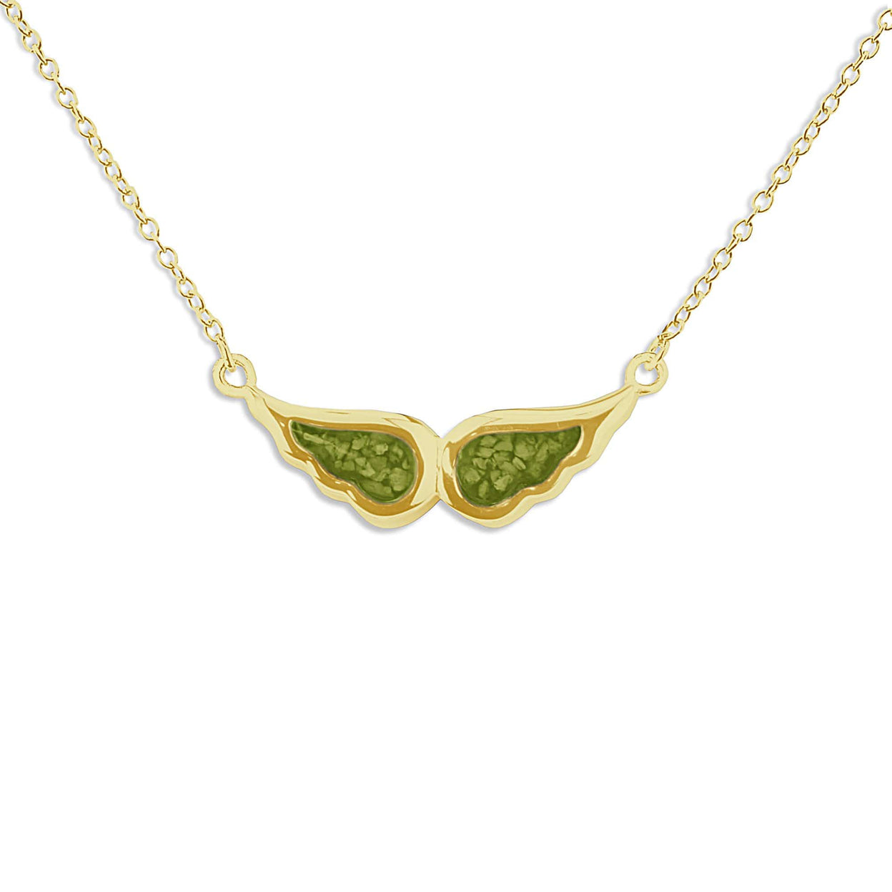 Load image into Gallery viewer, EverWith Ladies Angel Wings Memorial Ashes Necklace