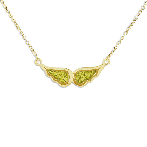 EverWith Ladies Angel Wings Memorial Ashes Necklace