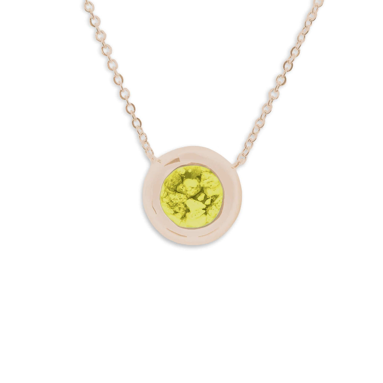 Load image into Gallery viewer, EverWith Ladies Rondure Memorial Ashes Necklace