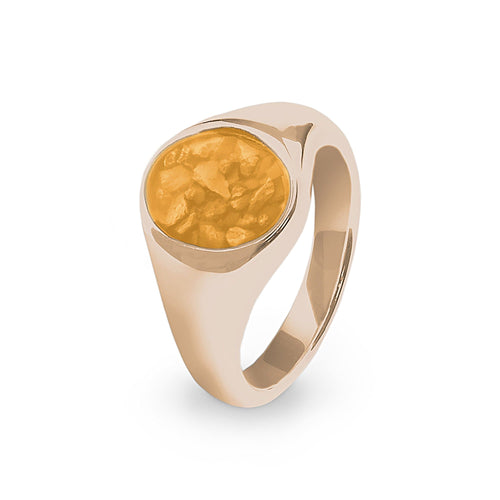 EverWith Unisex Shield Memorial Ashes Ring