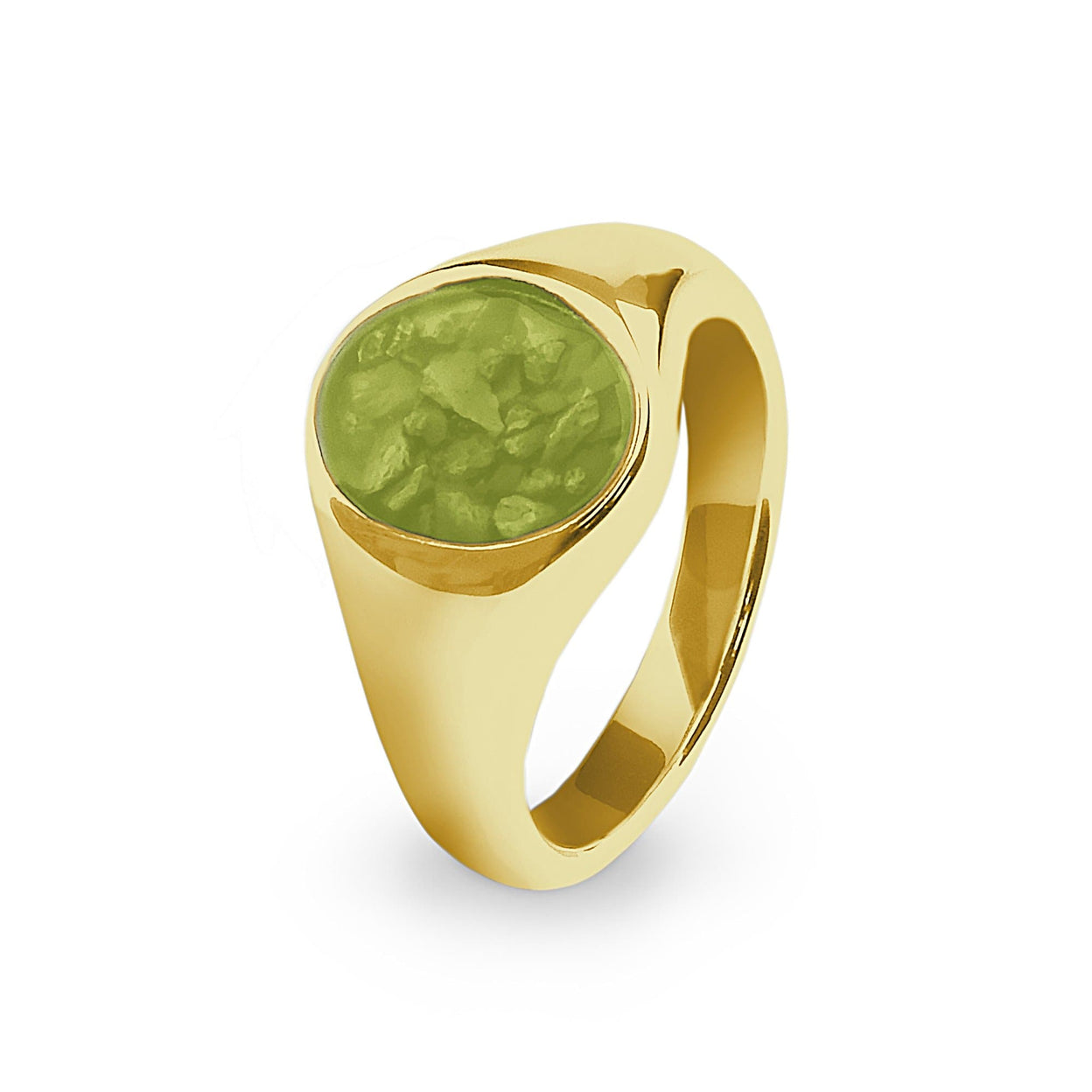 Load image into Gallery viewer, EverWith Unisex Shield Memorial Ashes Ring