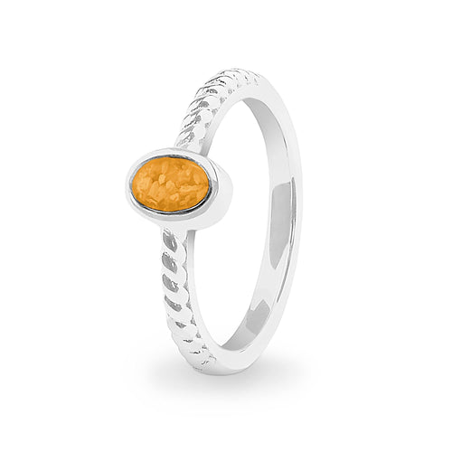 EverWith Ladies Petite Guard Memorial Ashes Ring