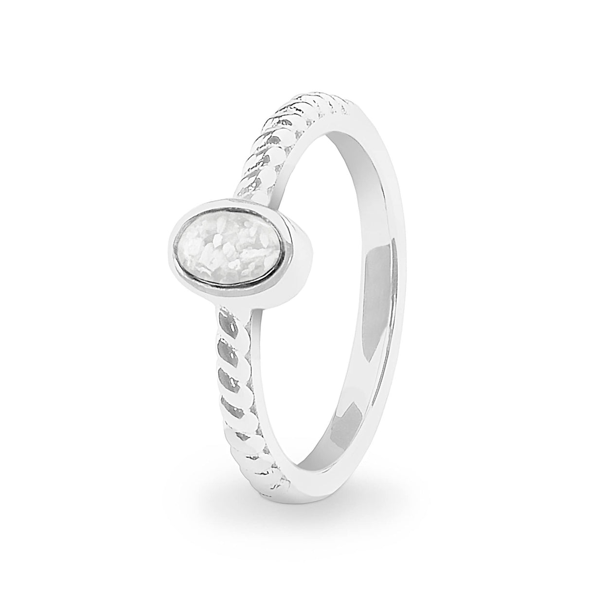 Load image into Gallery viewer, EverWith Ladies Petite Guard Memorial Ashes Ring