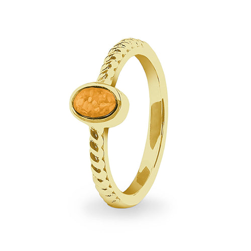 EverWith Ladies Petite Guard Memorial Ashes Ring