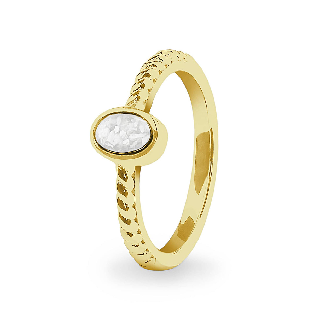 Load image into Gallery viewer, EverWith Ladies Petite Guard Memorial Ashes Ring